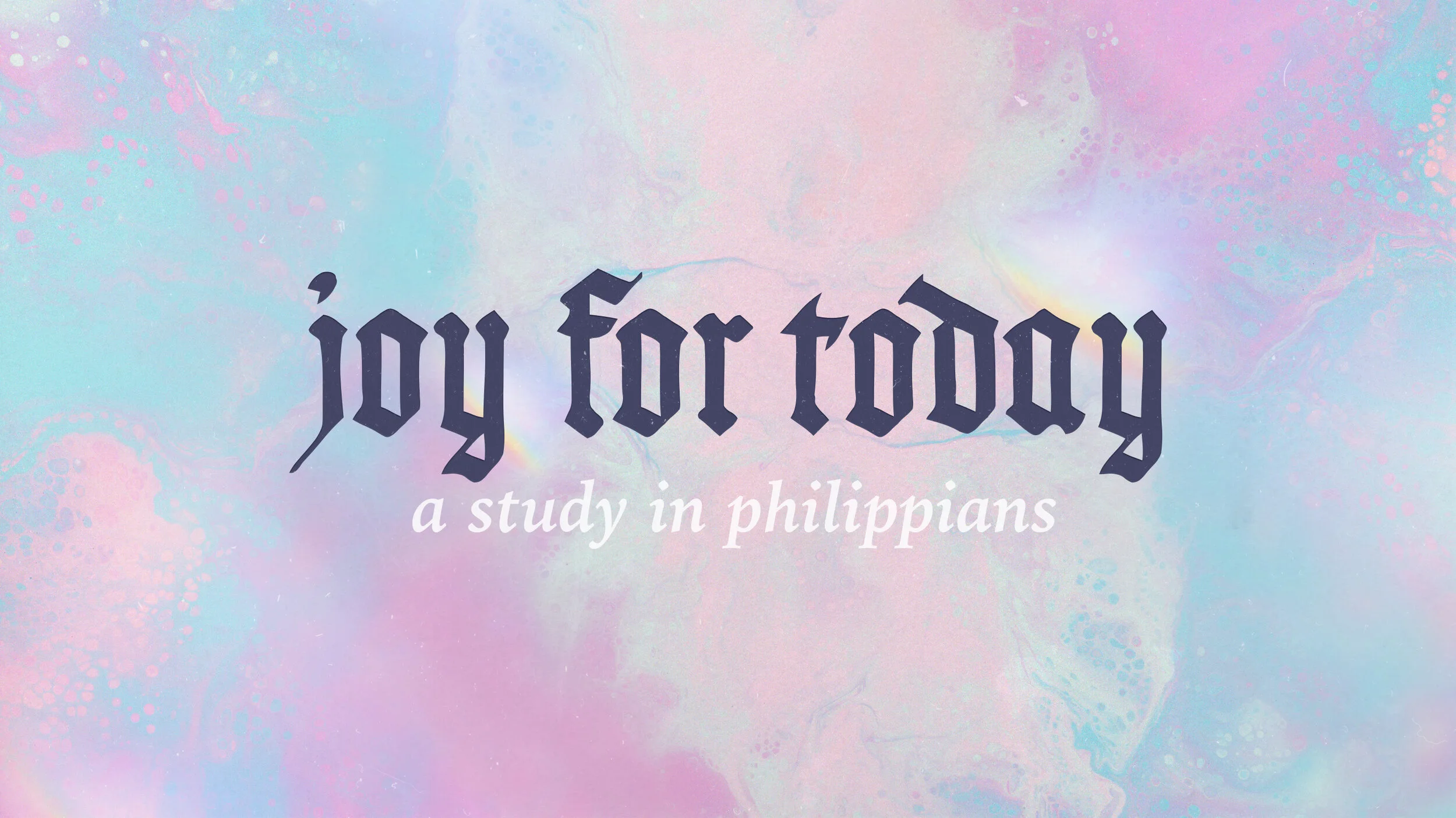 Joy for Today series artwork