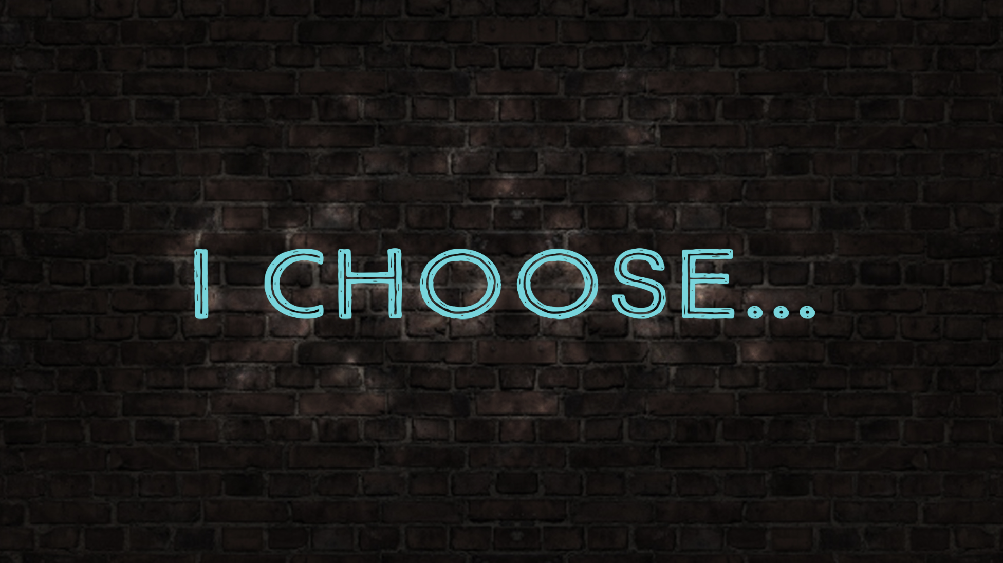 I Choose series artwork