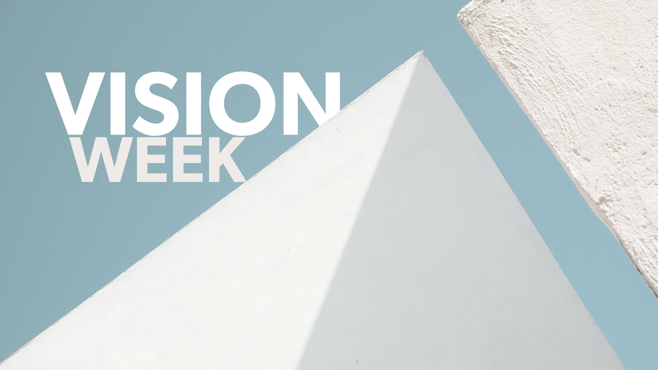 Vision Week 2017 series artwork
